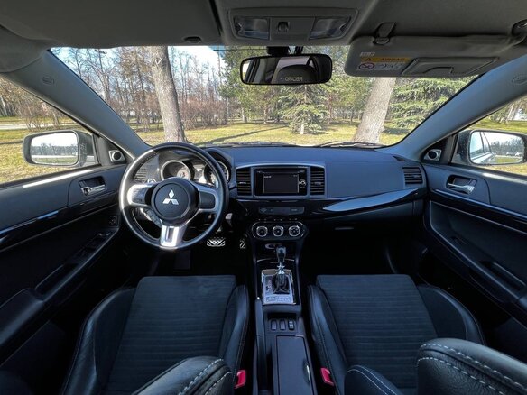 2014 Mitsubishi Lancer Evolution X, белый - вид 10