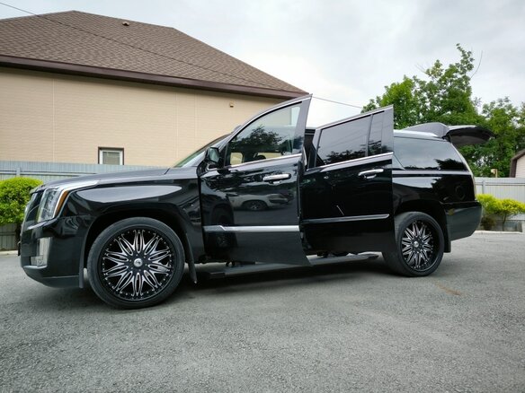 2014 Cadillac Escalade ESV IV, чёрный, 4000000 рублей - вид 11