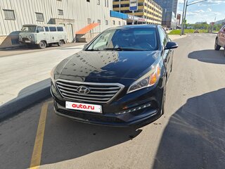 2014 Hyundai Sonata VII (LF), чёрный, 1650000 рублей, вид 2