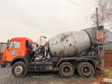 2007 КамАЗ Автобетоносмеситель, оранжевый, 1300000 рублей, вид 2