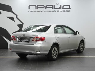 2012 Toyota Corolla X (E140, E150) Рестайлинг, серебристый, 989900 рублей, вид 3