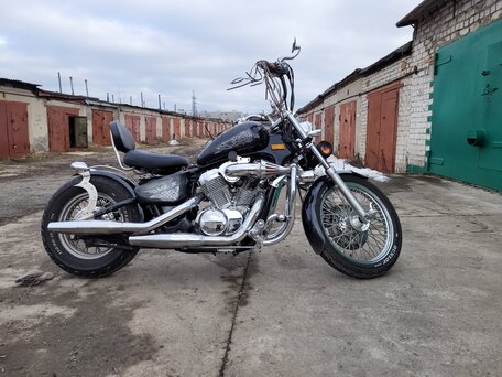 2003 Honda Shadow 600, чёрный, 290000 рублей, вид 4