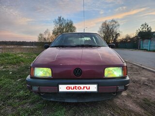 1990 Volkswagen Passat B3, пурпурный, 140000 рублей, вид 2