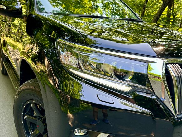 2019 Toyota Land Cruiser Prado 150 Series Рестайлинг 2, чёрный, 5050000 рублей - вид 18