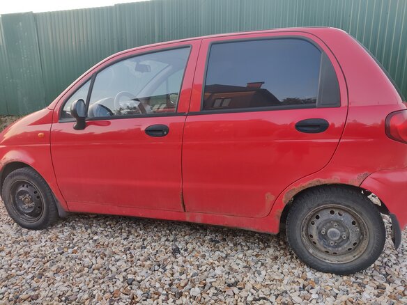 2010 Daewoo Matiz I Рестайлинг, красный, 200000 рублей - вид 6
