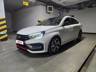 2024 Lada (ВАЗ) Vesta Sportline I Рестайлинг (NG), белый, 1730000 рублей, вид 1