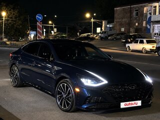 2020 Hyundai Sonata VIII (DN8), синий, 1650000 рублей, вид 1