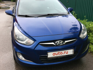 2011 Hyundai Solaris I, синий, 999999 рублей, вид 1