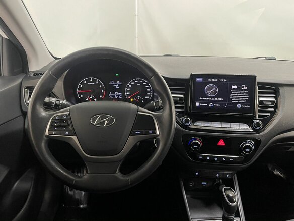 2021 Hyundai Solaris II Рестайлинг, белый - вид 16