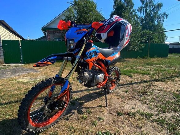 2023 Kayo Evolution YX140EM, оранжевый, 100000 рублей