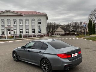 2019 BMW 5 серии 520d VII (G30/G31/G38), серый, 3790000 рублей, вид 5