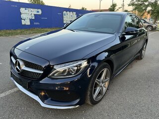 2017 Mercedes-Benz C-Класс 180 9G-TRONIC IV (W205), синий, 2200000 рублей, вид 3
