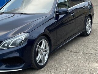 2014 Mercedes-Benz E-Класс 200 IV (W212, S212, C207) Рестайлинг, синий, 2500000 рублей, вид 4