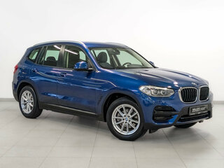 2019 BMW X3 20i xDrive III (G01), синий, 4150000 рублей, вид 3