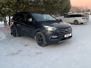 2016 Hyundai Santa Fe III Рестайлинг, синий, 2799000 рублей, вид 5
