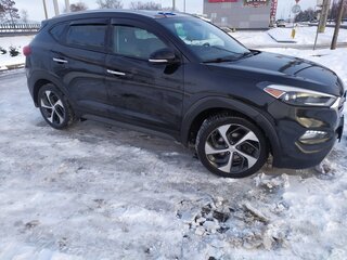 2016 Hyundai Tucson III, чёрный, 1650000 рублей, вид 3