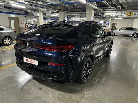 2023 BMW X6 40i III (G06) Рестайлинг, синий, 18600000 рублей - вид 5