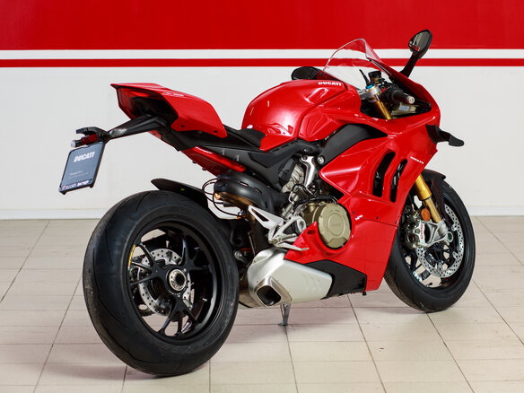 2021 Ducati Panigale V4, красный - вид 1