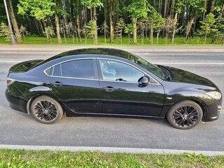 2011 Mazda 6 II (GH) Рестайлинг, чёрный, 850000 рублей, вид 4