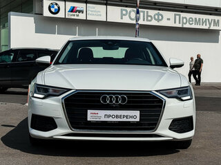 2020 Audi A6 40 TFSI V (C8), белый, 3538000 рублей, вид 2