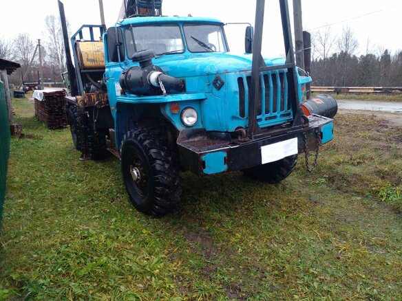2008 Урал 375, синий, 1500000 рублей - вид 1