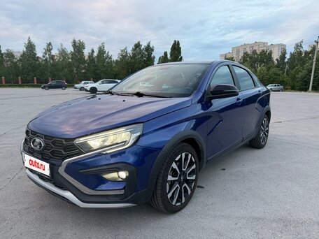 2025 Lada (ВАЗ) Vesta Cross I Рестайлинг (NG), синий, 1600000 рублей, вид 1