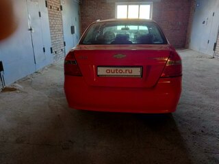 2008 Chevrolet Aveo I Рестайлинг, красный, 380000 рублей, вид 3