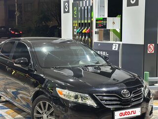 2011 Toyota Camry VI (XV40) Рестайлинг, чёрный, 900000 рублей, вид 2
