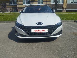 2021 Hyundai Elantra VII (CN7), белый, 1790000 рублей, вид 2