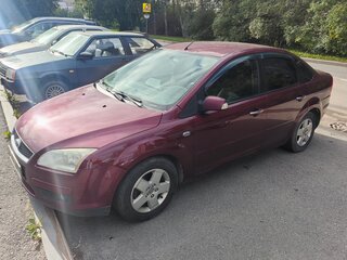 2008 Ford Focus II, красный, 345000 рублей, вид 1