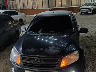 2013 Lada (ВАЗ) Granta I, чёрный, 380000 рублей, вид 2