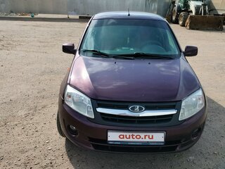 2013 Lada (ВАЗ) Granta I, пурпурный, 700000 рублей, вид 1