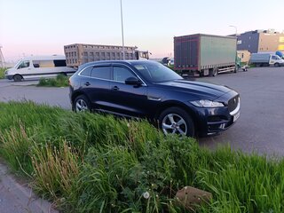 2019 Jaguar F-Pace I, синий, 3150000 рублей, вид 2