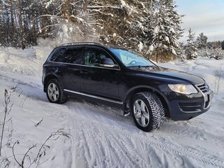 2007 Volkswagen Touareg I Рестайлинг, чёрный, 1250000 рублей, вид 3
