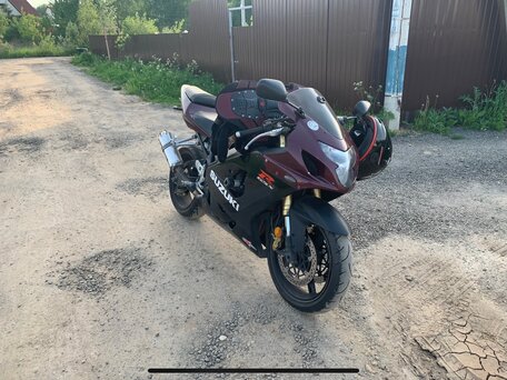 2005 Suzuki GSX-R 600, красный, 550000 рублей, вид 4
