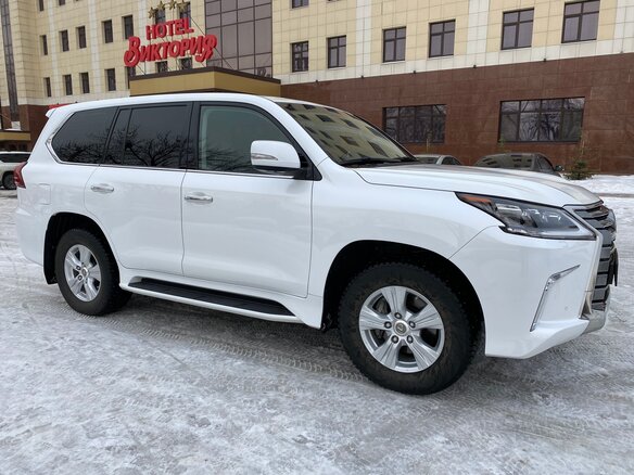 2017 Lexus LX 450d III Рестайлинг 2, белый - вид 9
