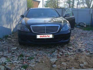 2007 Mercedes-Benz S-Класс 450 Long V (W221), чёрный, 1045000 рублей, вид 2