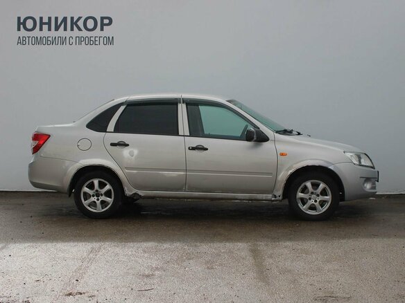 2012 Lada (ВАЗ) Granta I, серебристый - вид 3