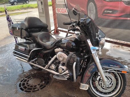 2007 Harley-Davidson Electra Glide, чёрный, 850000 рублей, вид 1