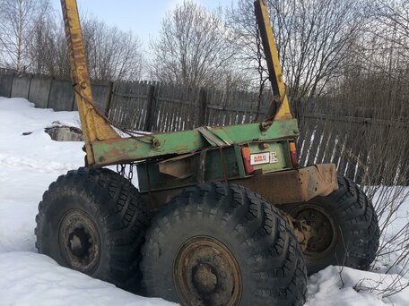 1991 Урал 4320, зелёный, 900000 рублей, вид 4