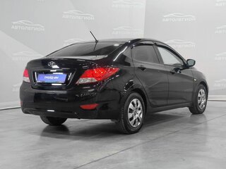 2013 Hyundai Solaris I, чёрный, 675000 рублей, вид 5
