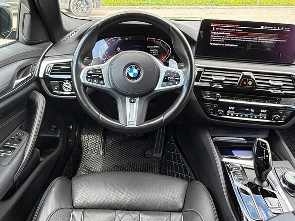 2021 BMW 5 серии 530d xDrive VII (G30/G31/G38) Рестайлинг, чёрный, 7490000 рублей - вид 31