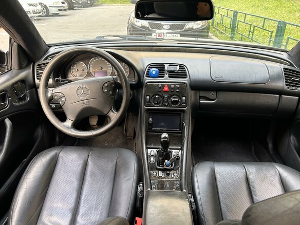 1999 Mercedes-Benz CLK-Класс 200 I (W208), чёрный, 800000 рублей - вид 12