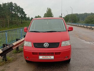 2007 Volkswagen Caravelle LWB Long T5, красный, 1380000 рублей, вид 2