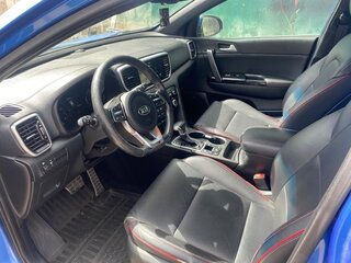 2018 Kia Sportage IV Рестайлинг, синий, 2200000 рублей, вид 5