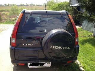 2002 Honda CR-V II, синий, 780000 рублей, вид 2