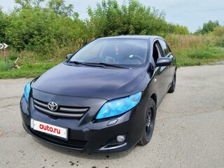 2008 Toyota Corolla AMT X (E140, E150), чёрный, 550000 рублей, вид 1