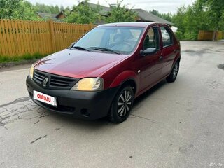 2009 Renault Logan I, красный, 280000 рублей, вид 3