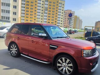 2008 Land Rover Range Rover Sport Supercharged I, красный, 1550000 рублей, вид 4