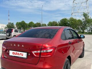 2016 Lada (ВАЗ) Vesta I, красный, 820000 рублей, вид 3